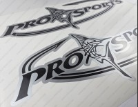Pro Sports Boat Logo Decal Set of 2 x 32" Pro Sports Boat Logo Decal Set of 2 x 32"
